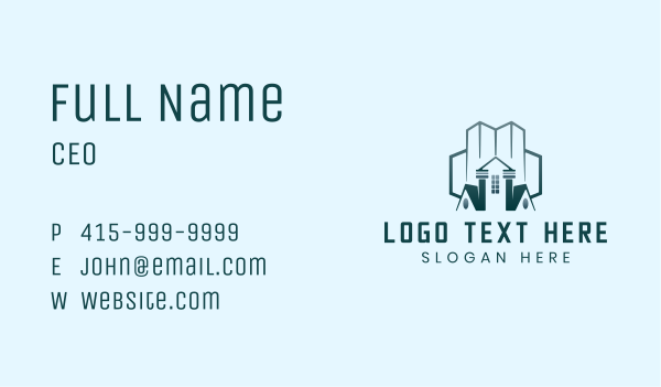 House Building Architecture Business Card Design Image Preview