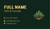 Elegant Royal Shield  Business Card Image Preview