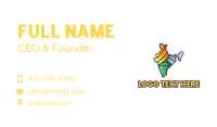 Colorful Indian Outline Business Card Image Preview
