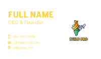 Colorful Indian Outline Business Card Image Preview