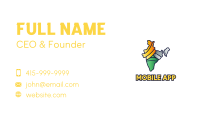 Colorful Indian Outline Business Card Image Preview