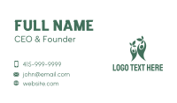 Garden Leaves Charity  Business Card Image Preview
