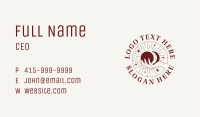 Cosmic Astrology Hand Business Card Image Preview