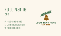 Holiday Bell Ornament Business Card Image Preview