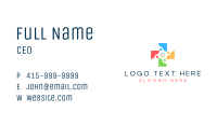 Modern Community Group Business Card Image Preview