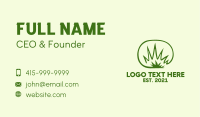 Lawn Grass Weeds Business Card Image Preview