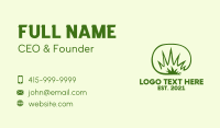 Lawn Grass Weeds Business Card Image Preview