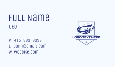 Car Auto Garage Business Card Image Preview