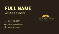 Luxury House Roof Business Card Image Preview