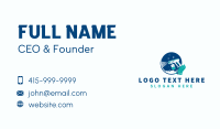 Cleaning Mop Sprayer Disinfect Business Card Image Preview