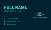 Wave Wellness Nature Business Card Image Preview