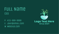 Natural Tree Pond Business Card Image Preview