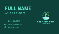 Natural Tree Pond Business Card Image Preview