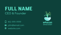 Natural Tree Pond Business Card Image Preview