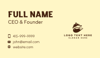 Brown Fox Veterinary Business Card Design