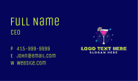 Lemon Cocktail Drink  Business Card Image Preview