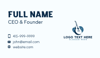 Acoustic Guitar Musician Business Card Preview