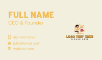 Preschool Children Kindergarten Business Card Preview