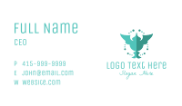 Blue Humming Bird Business Card Image Preview