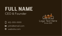 Tandem Bicycle  Business Card Image Preview