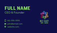 Colorful Community Foundation  Business Card Image Preview