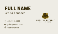 Luxury Restaurant Bar Letter Business Card Design