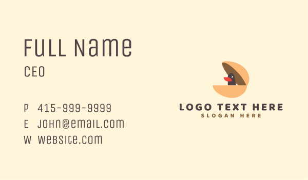 Duckling Egg Toy  Business Card Design Image Preview