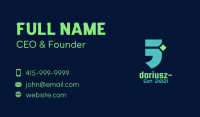 Number 9 Web Hosting  Business Card Image Preview