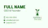 Organic Essential Oil Extract  Business Card Image Preview