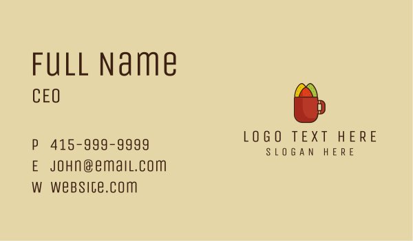 Natural Flavor Spices Business Card Design Image Preview