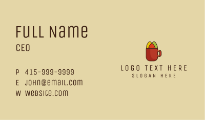 Natural Flavor Spices Business Card Image Preview