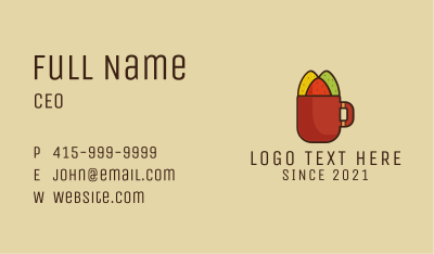 Natural Flavor Spices Business Card