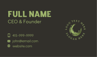 Natural Cannabis Marijuana Business Card Image Preview