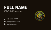 Skull Snake Death Business Card Preview