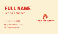 Bull Flame Grill Business Card Image Preview