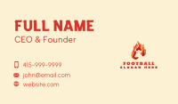 Bull Flame Grill Business Card Image Preview
