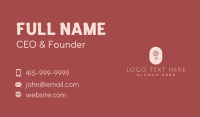 Wellness Flower Spa Business Card Preview