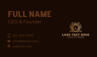 Royalty Shield Crest Business Card Image Preview