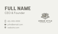 Delivery Box Arrow Business Card Image Preview