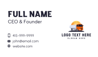 Industrial Transport Truck Business Card Image Preview