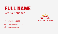 Fast Car Transportation Business Card Image Preview