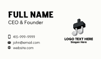 Plug Musical Note Business Card Design