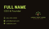 Human Wellness Tree Business Card Preview