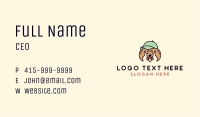 Dog Puppy Cap Business Card Image Preview