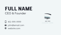 Beauty Lashes Salon Business Card Image Preview