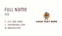 Handyman Plumber Wrench Business Card Image Preview