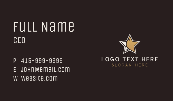 Star Professional Agency Business Card Design Image Preview