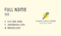 Mechanic Adjustable Wrench Business Card Image Preview