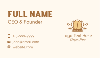 Coffee Bean Seedling Business Card Image Preview