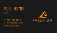 Industrial Digging Excavator Business Card Image Preview